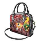NAIDOC Week 2025 Dragons Rugby Shoulder Handbag Aboriginal Dot Painting
