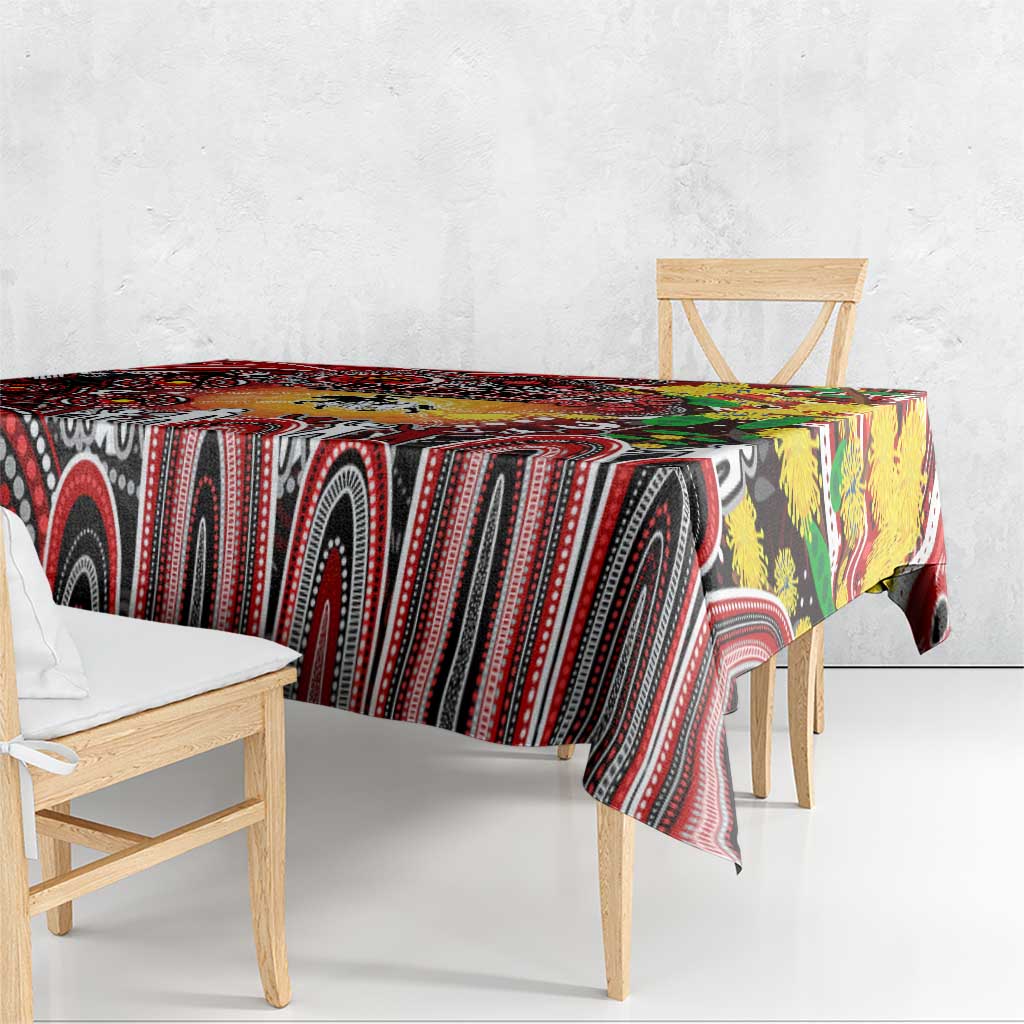 NAIDOC Week 2025 Dragons Rugby Tablecloth Aboriginal Dot Painting