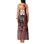 Personalised NAIDOC Week 2025 Dragons Rugby Tank Maxi Dress Aboriginal Dot Painting