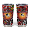NAIDOC Week 2025 Dragons Rugby Tumbler Cup Aboriginal Dot Painting
