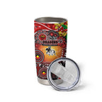 NAIDOC Week 2025 Dragons Rugby Tumbler Cup Aboriginal Dot Painting