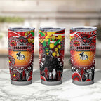 NAIDOC Week 2025 Dragons Rugby Tumbler Cup Aboriginal Dot Painting