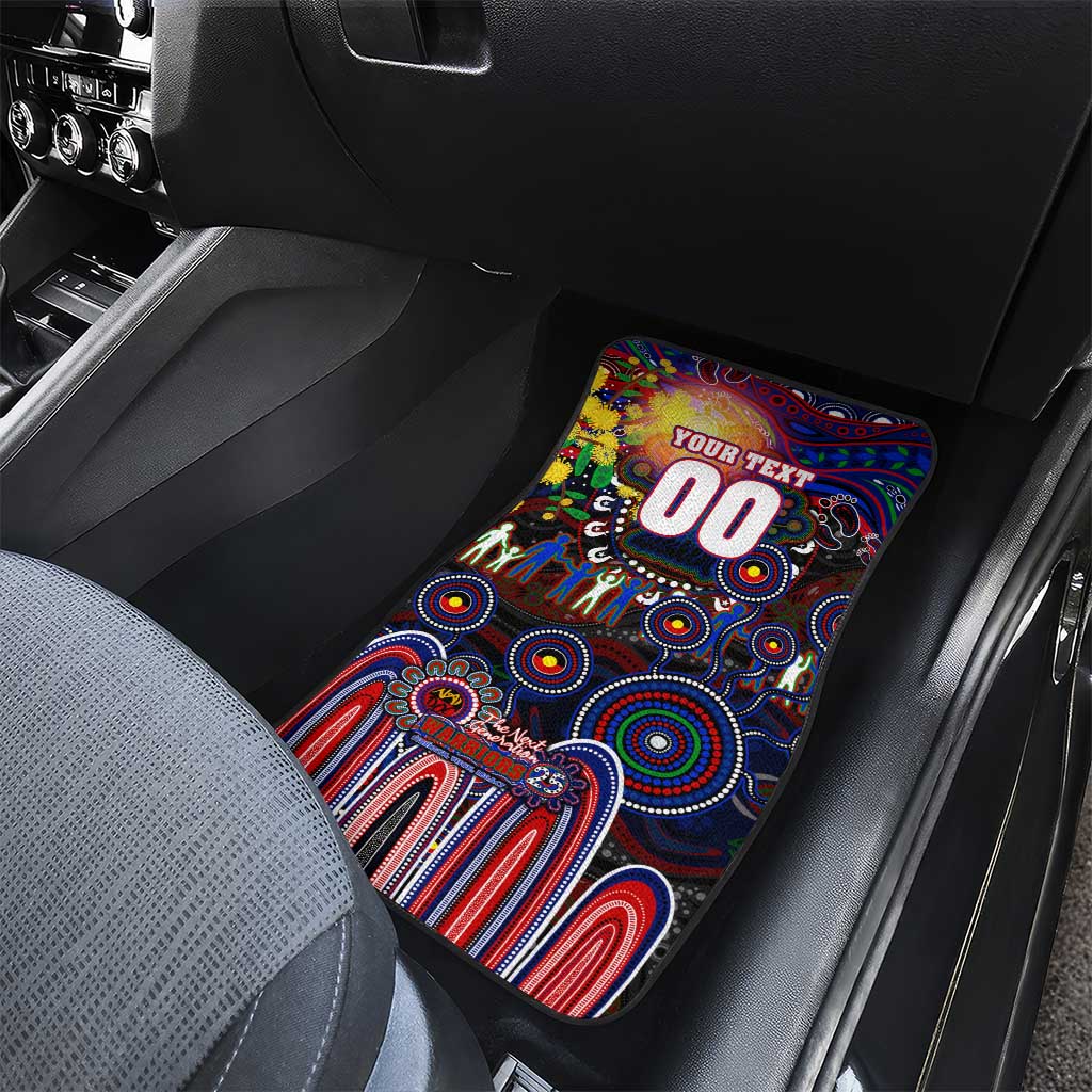NAIDOC Week 2025 Warriors Rugby Car Mats Aboriginal Dot Painting