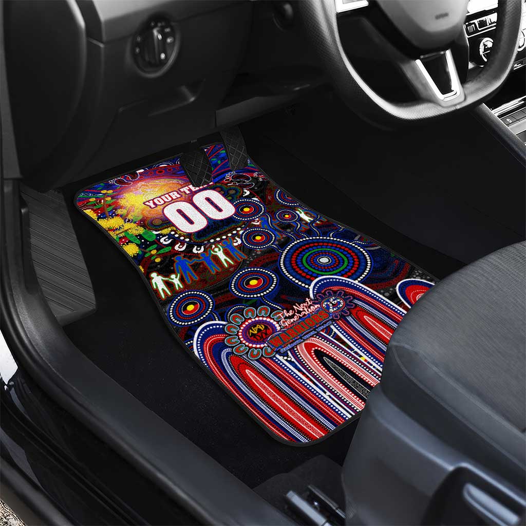 NAIDOC Week 2025 Warriors Rugby Car Mats Aboriginal Dot Painting