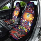 NAIDOC Week 2025 Warriors Rugby Car Seat Cover Aboriginal Dot Painting