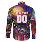 Personalised NAIDOC Week 2025 Warriors Rugby Family Matching Tank Maxi Dress and Hawaiian Shirt Aboriginal Dot Painting