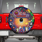NAIDOC Week 2025 Warriors Rugby Spare Tire Cover Aboriginal Dot Painting