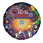 NAIDOC Week 2025 Warriors Rugby Spare Tire Cover Aboriginal Dot Painting