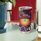 NAIDOC Week 2025 Warriors Rugby Tumbler Cup Aboriginal Dot Painting