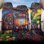 NAIDOC Week 2025 Bulldogs Football Back Car Seat Cover Aboriginal Dot Painting