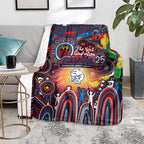 NAIDOC Week 2025 Bulldogs Football Blanket Aboriginal Dot Painting
