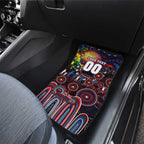 NAIDOC Week 2025 Bulldogs Football Car Mats Aboriginal Dot Painting