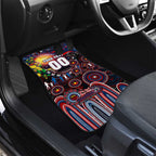 NAIDOC Week 2025 Bulldogs Football Car Mats Aboriginal Dot Painting