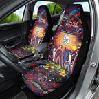 NAIDOC Week 2025 Bulldogs Football Car Seat Cover Aboriginal Dot Painting