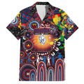 Personalised NAIDOC Week 2025 Bulldogs Football Hawaiian Shirt Aboriginal Dot Painting