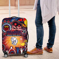 NAIDOC Week 2025 Bulldogs Football Luggage Cover Aboriginal Dot Painting