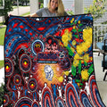 NAIDOC Week 2025 Bulldogs Football Quilt Aboriginal Dot Painting