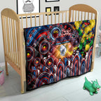 NAIDOC Week 2025 Bulldogs Football Quilt Aboriginal Dot Painting