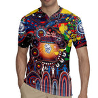 Personalised NAIDOC Week 2025 Bulldogs Football Rugby Jersey Aboriginal Dot Painting