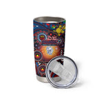 NAIDOC Week 2025 Bulldogs Football Tumbler Cup Aboriginal Dot Painting