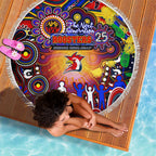 NAIDOC Week 2025 Roosters Football Beach Blanket Aboriginal Dot Painting