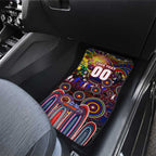 NAIDOC Week 2025 Roosters Football Car Mats Aboriginal Dot Painting