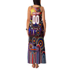 Personalised NAIDOC Week 2025 Roosters Football Family Matching Tank Maxi Dress and Hawaiian Shirt Aboriginal Dot Painting