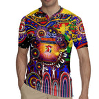 Personalised NAIDOC Week 2025 Roosters Football Rugby Jersey Aboriginal Dot Painting