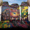 NAIDOC Week 2025 Crows Football Back Car Seat Cover Aboriginal Dot Painting