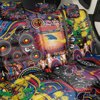 NAIDOC Week 2025 Crows Football Back Car Seat Cover Aboriginal Dot Painting