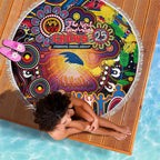 NAIDOC Week 2025 Crows Football Beach Blanket Aboriginal Dot Painting