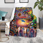NAIDOC Week 2025 Crows Football Blanket Aboriginal Dot Painting
