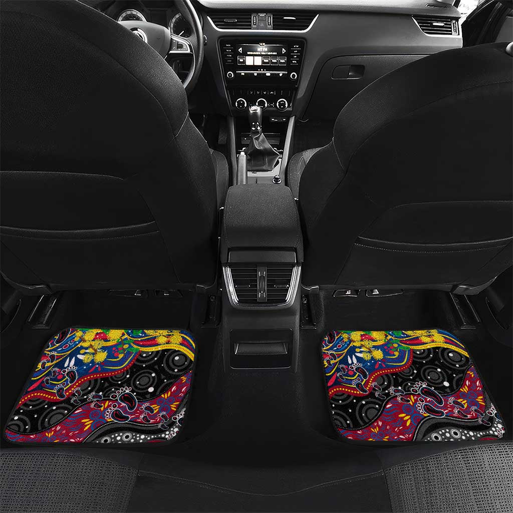 NAIDOC Week 2025 Crows Football Car Mats Aboriginal Dot Painting