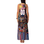 Personalised NAIDOC Week 2025 Crows Football Family Matching Tank Maxi Dress and Hawaiian Shirt Aboriginal Dot Painting