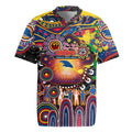 Personalised NAIDOC Week 2025 Crows Football Rugby Jersey Aboriginal Dot Painting