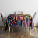 NAIDOC Week 2025 Crows Football Tablecloth Aboriginal Dot Painting