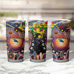 NAIDOC Week 2025 Crows Football Tumbler Cup Aboriginal Dot Painting
