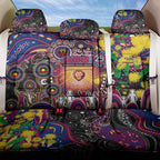NAIDOC Week 2025 Lions Football Back Car Seat Cover Aboriginal Dot Painting