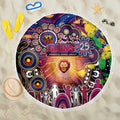 NAIDOC Week 2025 Lions Football Beach Blanket Aboriginal Dot Painting