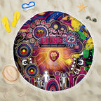 NAIDOC Week 2025 Lions Football Beach Blanket Aboriginal Dot Painting