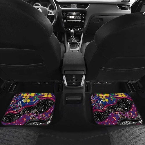 NAIDOC Week 2025 Lions Football Car Mats Aboriginal Dot Painting