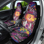 NAIDOC Week 2025 Lions Football Car Seat Cover Aboriginal Dot Painting