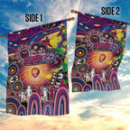 NAIDOC Week 2025 Lions Football Garden Flag Aboriginal Dot Painting