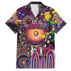 Personalised NAIDOC Week 2025 Lions Football Hawaiian Shirt Aboriginal Dot Painting