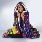 NAIDOC Week 2025 Lions Football Hooded Blanket Aboriginal Dot Painting