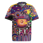 Personalised NAIDOC Week 2025 Lions Football Rugby Jersey Aboriginal Dot Painting