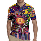 Personalised NAIDOC Week 2025 Lions Football Rugby Jersey Aboriginal Dot Painting