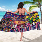 NAIDOC Week 2025 Lions Football Sarong Aboriginal Dot Painting