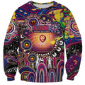 Personalised NAIDOC Week 2025 Lions Football Sweatshirt Aboriginal Dot Painting