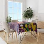 NAIDOC Week 2025 Lions Football Tablecloth Aboriginal Dot Painting